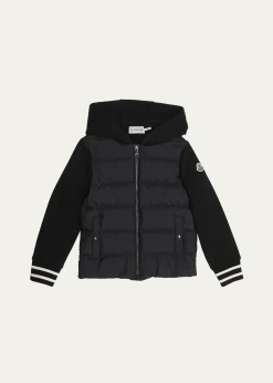 MonclerBoy's Combo Puffer Jacket, Size 8-14