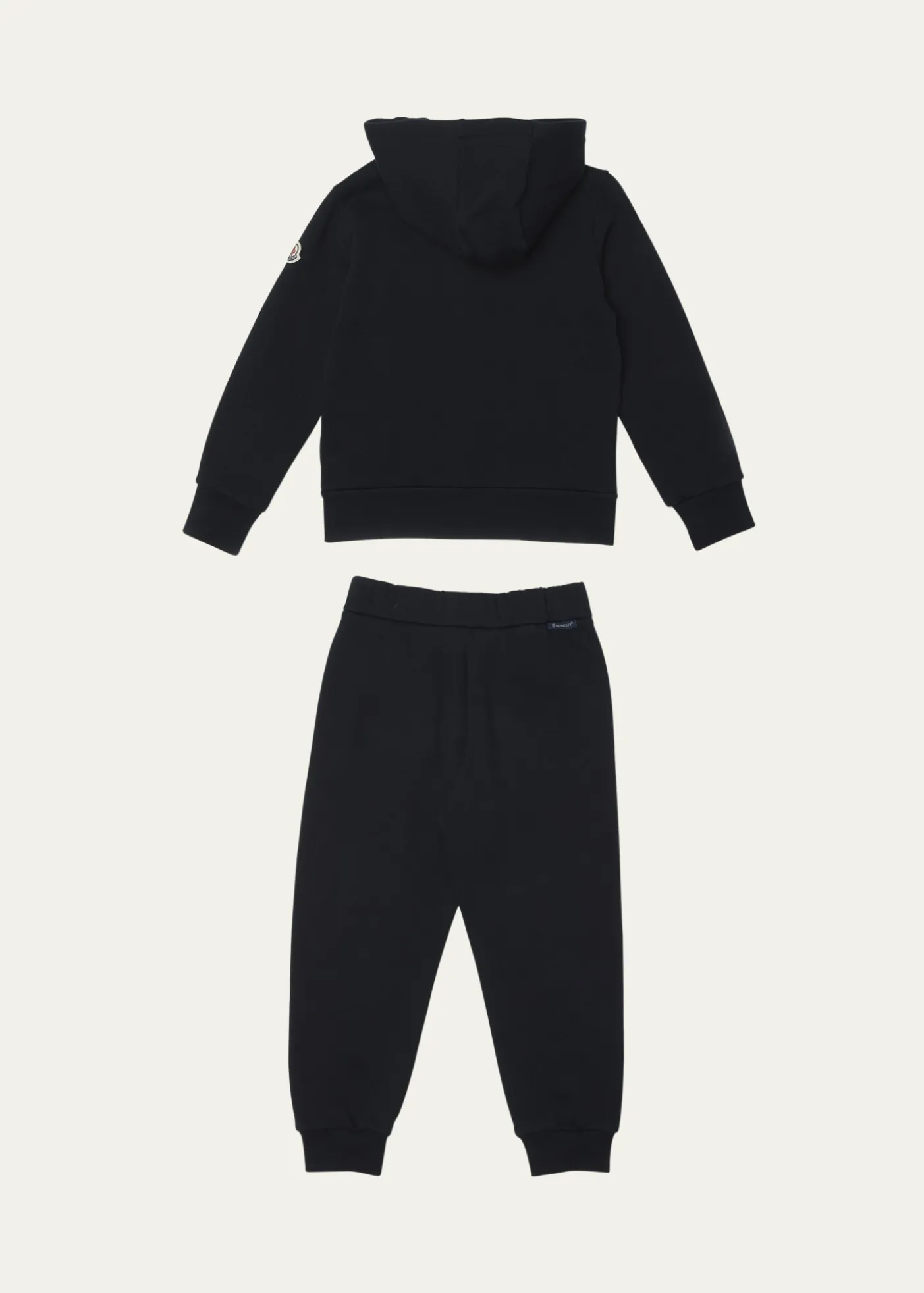 MonclerBoy's Embroidered M Hoodie & Joggers, Size 4-6