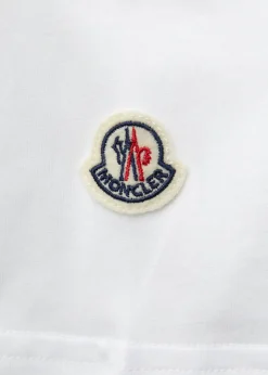 MonclerBoy's Embroidered Monogram T-Shirt, Size 4-14