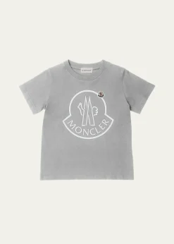 Moncler Boy's Logo Bell Graphic T-Shirt, Size 8-14