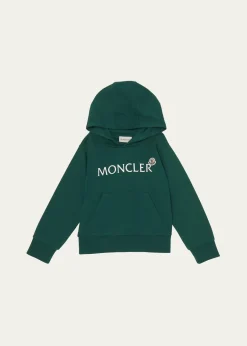 Moncler Boy's Logo-Print Hoodie, Size 8-10