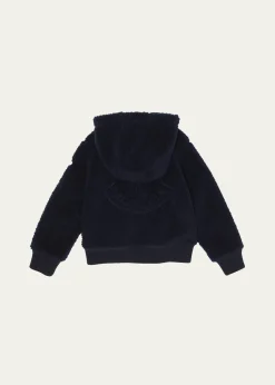 MonclerBoy's Teddy Fleece Zip-Front Sweatshirt, Size 8-10