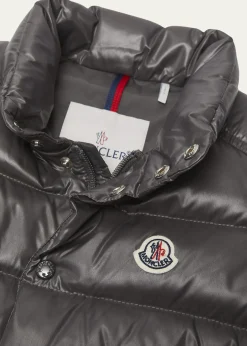MonclerBoy's Tib Logo Quilted Vest, Size 8-14