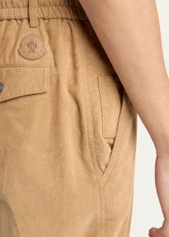 MonclerCotton Corduroy Straight-Leg Trousers