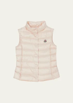 MonclerGirl's Liane Quilted Down Vest, Size 4-10