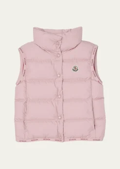 MonclerGirl's Badia Quilted Vest, Size 4-6