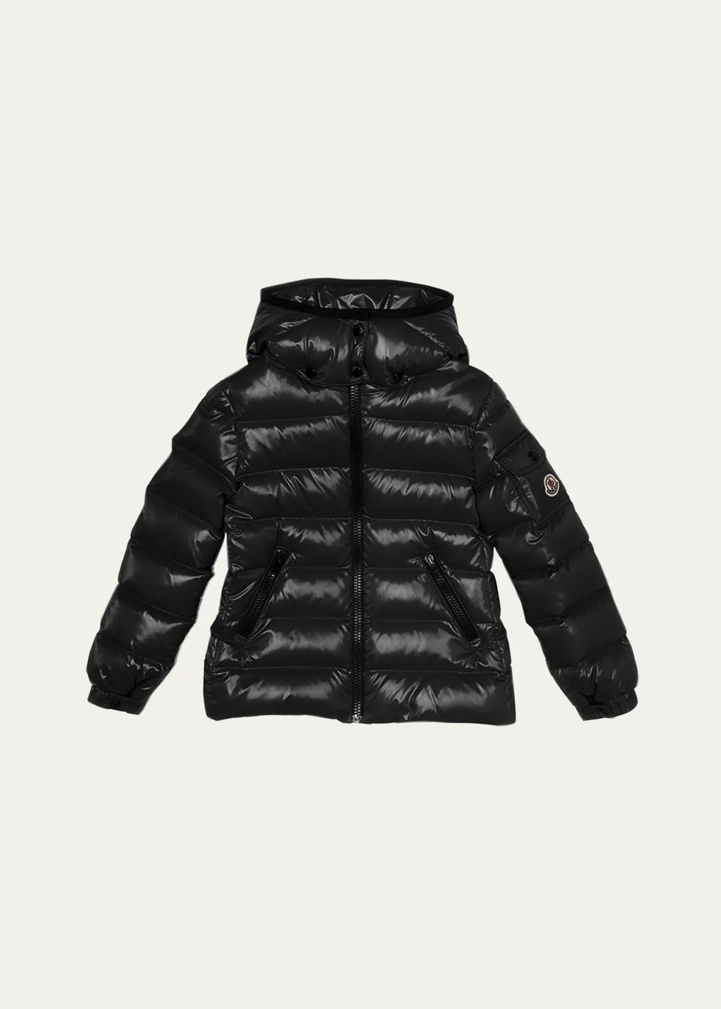 MonclerGirl's Bady Quilted Logo Jacket, Size 8-14