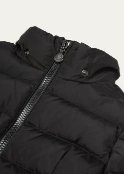 MonclerGirl's Charpal Hooded Long Down Coat, Size 4-6