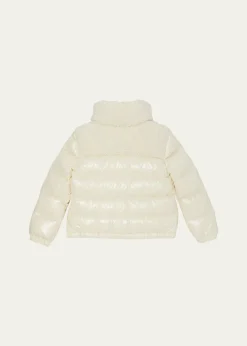 MonclerGirl's Dima Textured Yoke Down Jacket, Size 4-6