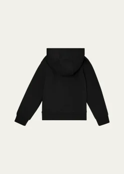 MonclerGirl's Embroidered Logo Patch Hoodie, Size 12-14