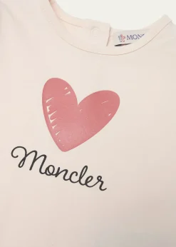 MonclerGirl's Heart Logo-Print Short-Sleeve T-Shirt, Size 6M-3