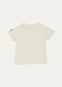 MonclerGirl's Heart Logo-Print Short-Sleeve T-Shirt, Size 12-14