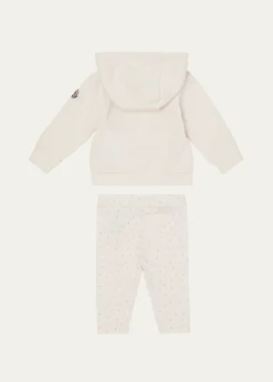 MonclerGirl's Hoodie & Star-Print Leggings, Size 1M-3
