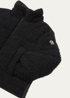 MonclerGirl's Zambaga Sparkly Hooded Down Jacket, Size 4-6