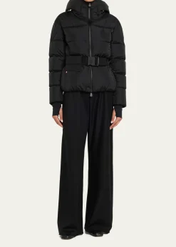 Moncler GrenobleBouquetin Hooded Down Ski Jacket