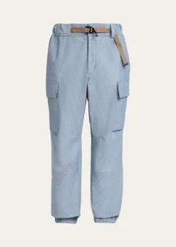 Moncler GrenobleMen's Heavyweight Cotton Cargo Pants