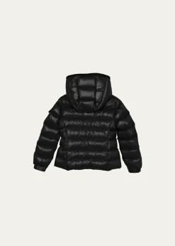 MonclerKid's Bady Quilted Logo Jacket, Size 4-6