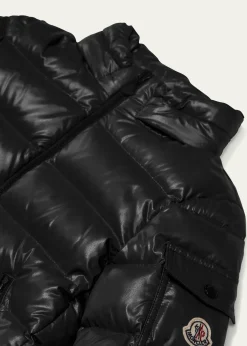 MonclerKid's Bady Quilted Logo Jacket, Size 4-6