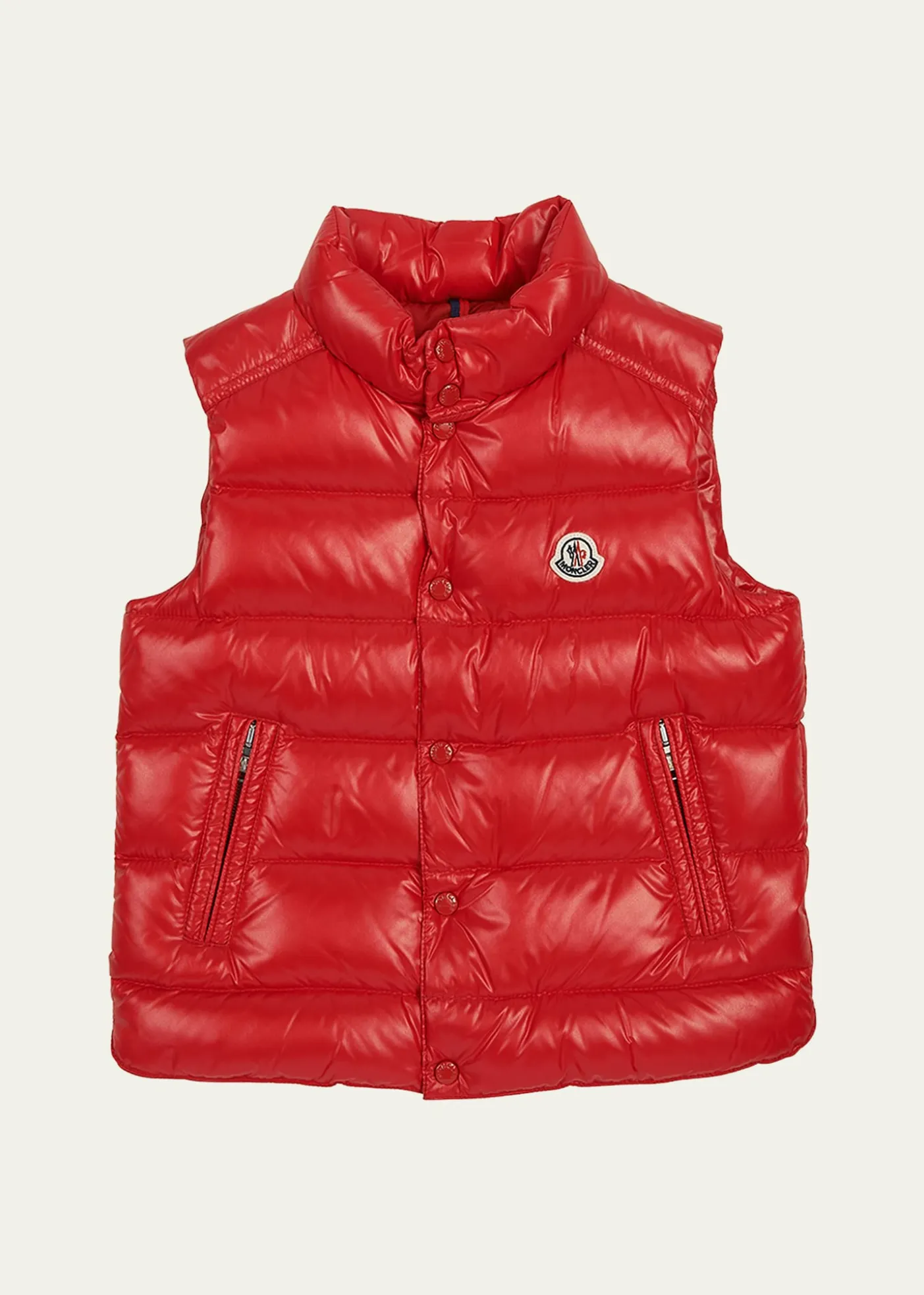 MonclerKid's Tib Logo Quilted Vest, Size 8-14