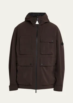 MonclerMen's Arcturus Hooded Wind-Resistant Jacket