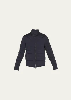 MonclerMen's Choquart Down Biker Jacket