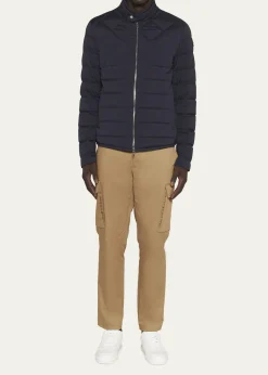 MonclerMen's Choquart Down Biker Jacket