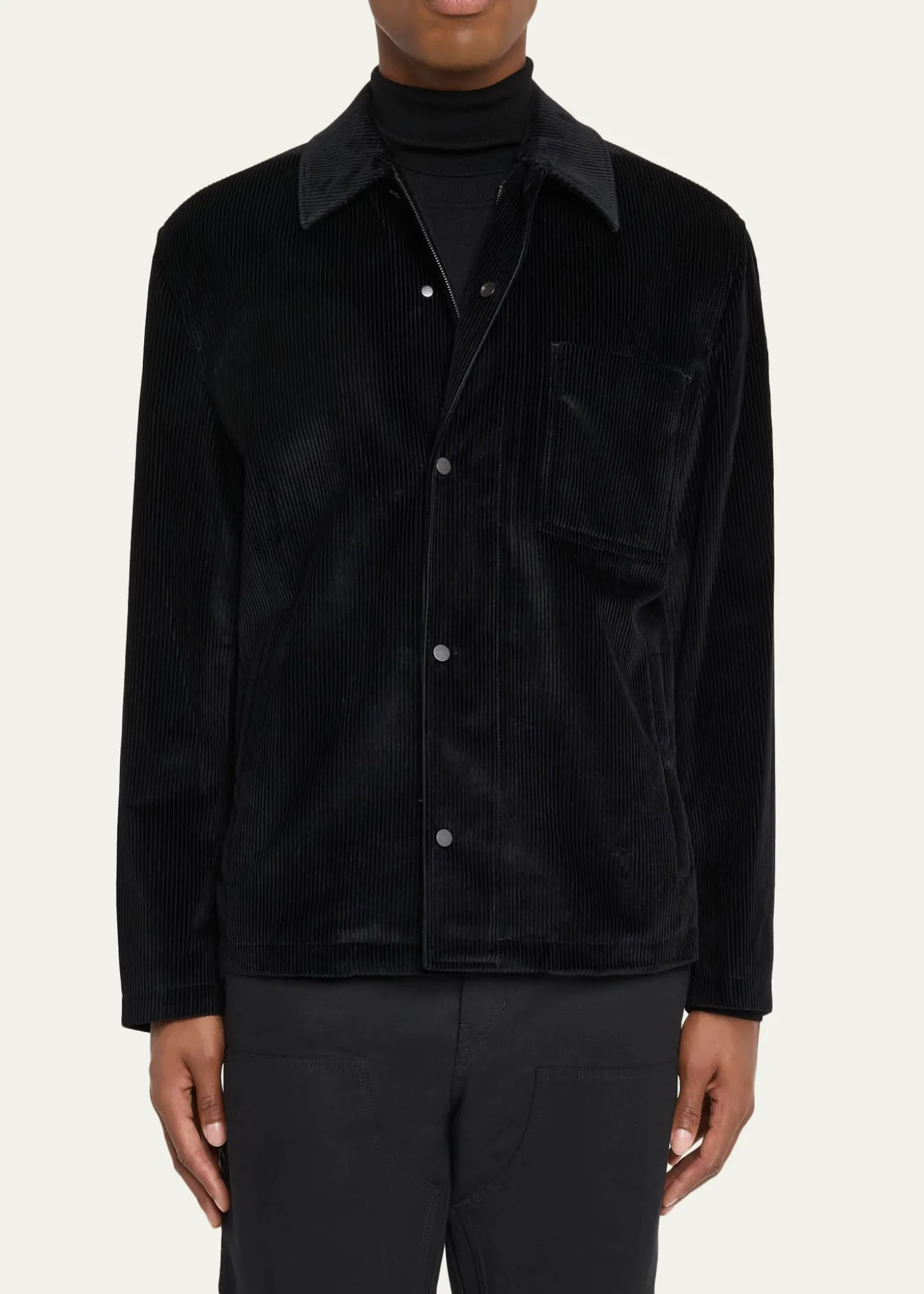 MonclerMen's Cotton Corduroy Button-Front Shirt