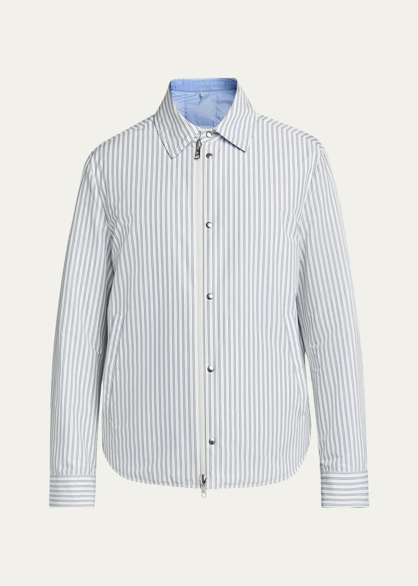 MonclerMen's Crescent Reversible Down Shirt Jacket
