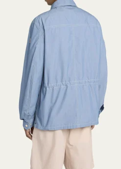 MonclerMen's Elorn Chambray Shirt Jacket