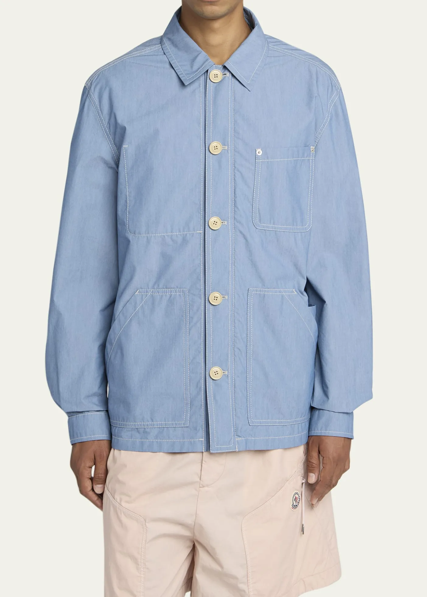 MonclerMen's Elorn Chambray Shirt Jacket