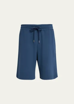 MonclerMen's Fleece Drawstring Shorts