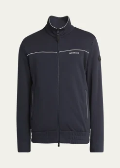MonclerMen's Fleece Zip Jacket