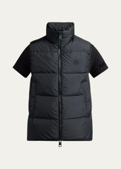 MonclerMen's Gabas Short Sleeve Padded Vest