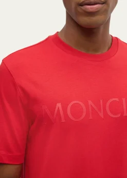 MonclerMen's Laminated Logo T-Shirt