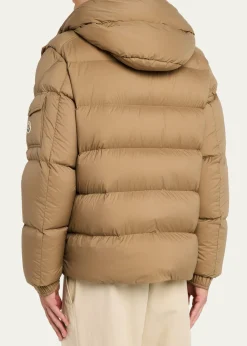 MonclerMen's Maya Hooded Short Down Puffer Jacket