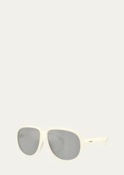 MonclerMen's ME8001 Aviator Sunglasses