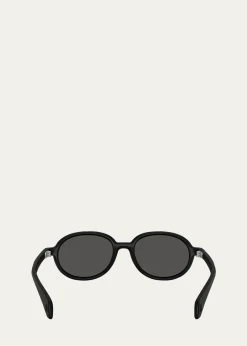 MonclerMen's ME8006 Oval Sunglasses