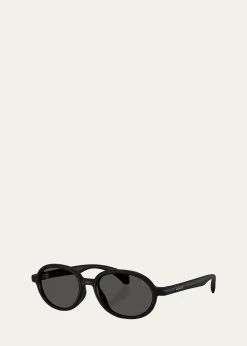 MonclerMen's ME8006 Oval Sunglasses