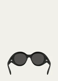 MonclerMen's ME8005 Round Sunglasses