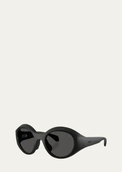 MonclerMen's ME8005 Round Sunglasses