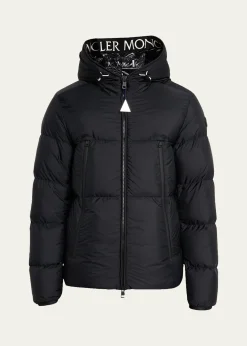 MonclerMen's Montcla Hooded Short Down Jacket