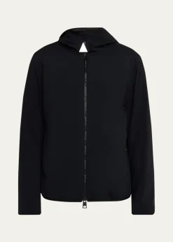 MonclerMen's Nylon Hooded Jacket