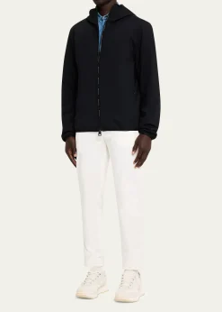 MonclerMen's Nylon Hooded Jacket