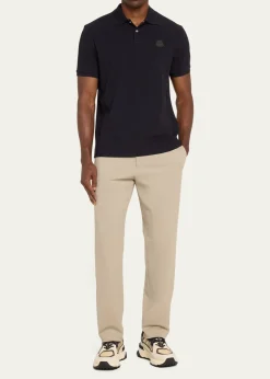 MonclerMen's Small Logo Polo Shirt