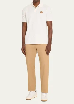 MonclerMen's Small Logo Polo Shirt