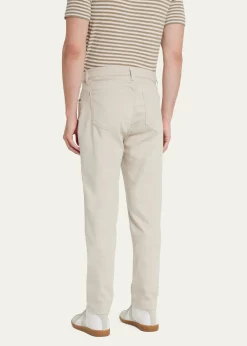 monfrereMen's Parisian Luxe Brando Khaki Pants