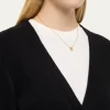 Monica Rich KosannWe're All Mad Here 18K Gold Necklace with Diamond