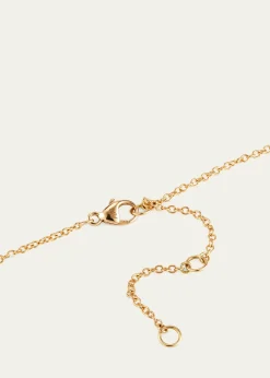 Monica Rich KosannWe're All Mad Here 18K Gold Necklace with Diamond