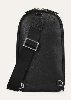 MontblancMen's Sartorial Leather Sling Bag