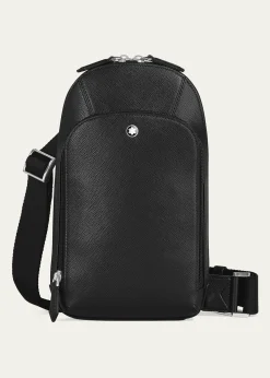 MontblancMen's Sartorial Leather Sling Bag